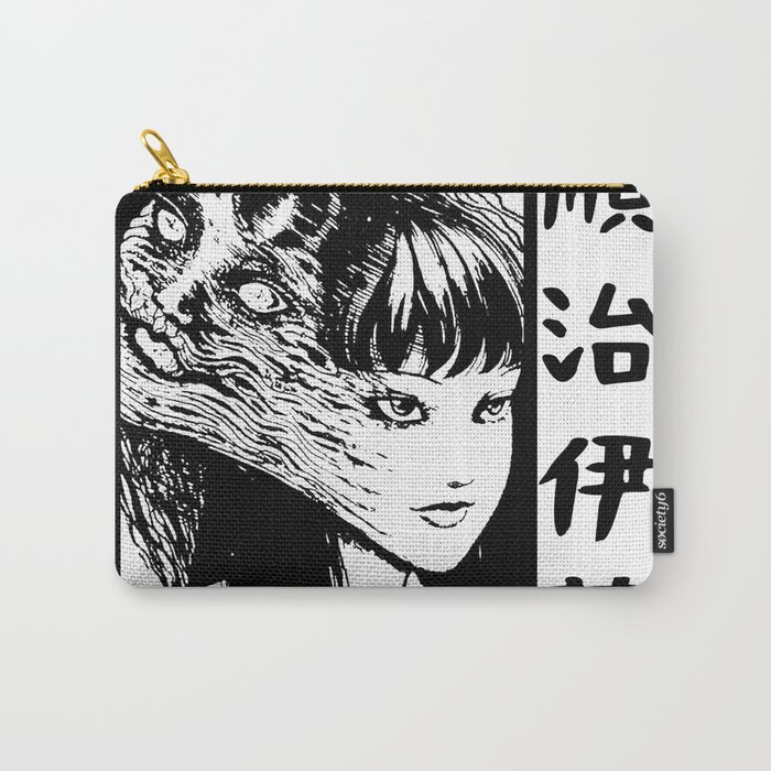 JUNJI ITO - SAD JAPANESE ANIME AESTHETIC Carry-All Pouch by Poser_Boy